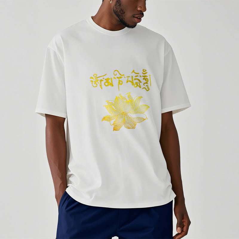 Buddha Stones黄金蓮 サンスクリットTシャツ - image 7