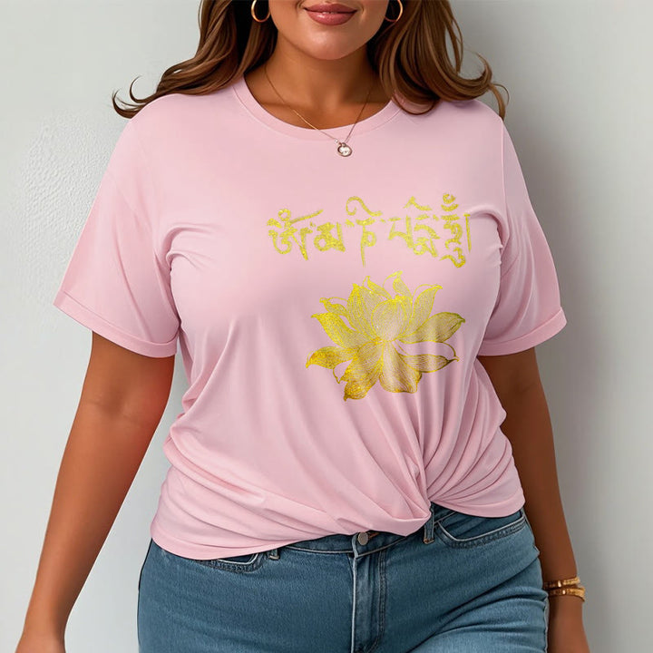 Buddha Stones黄金蓮 サンスクリットTシャツ - image 12