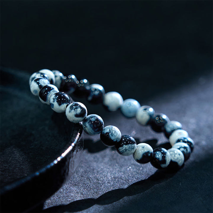 Buddha Stonesオルカアゲート 守護ブレスレット