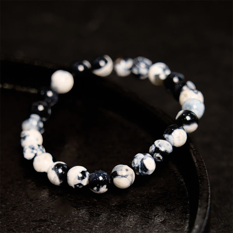 Buddha Stonesオルカアゲート 守護ブレスレット