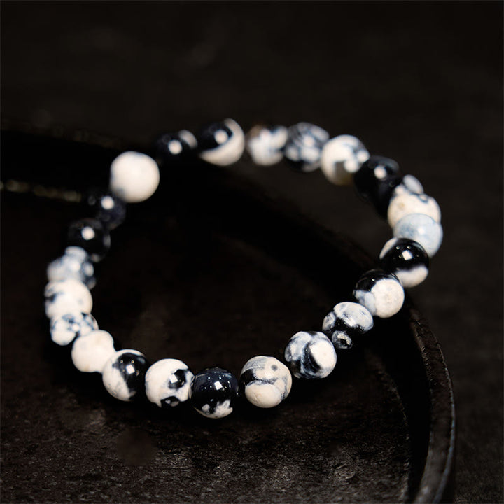Buddha Stonesオルカアゲート 守護ブレスレット