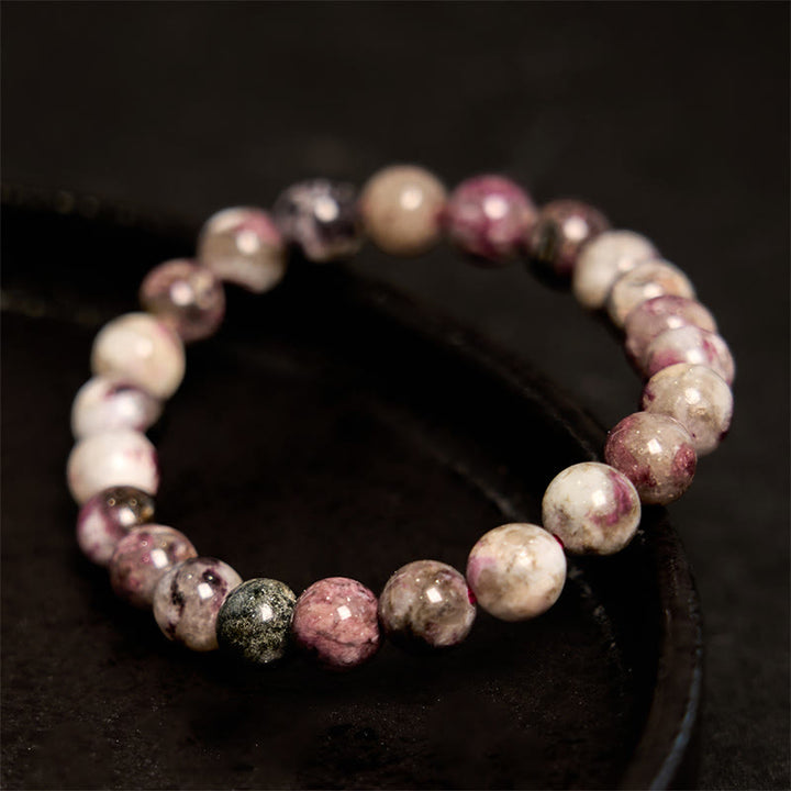 Buddha Stones梅の花トルマリンバランスブレスレット