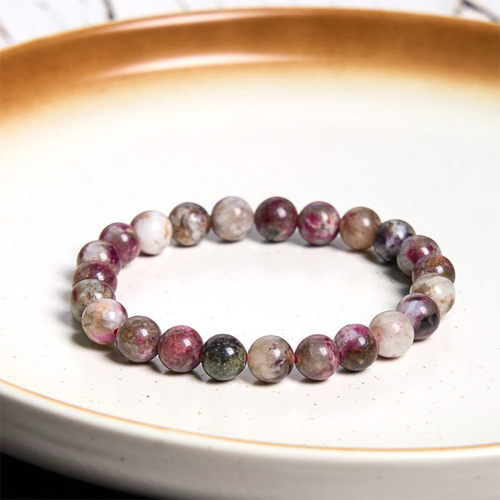 Buddha Stones梅の花トルマリンバランスブレスレット