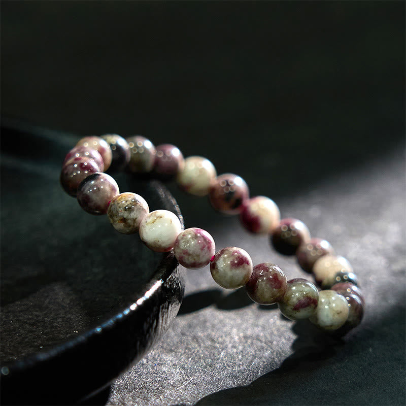 Buddha Stones梅の花トルマリンバランスブレスレット