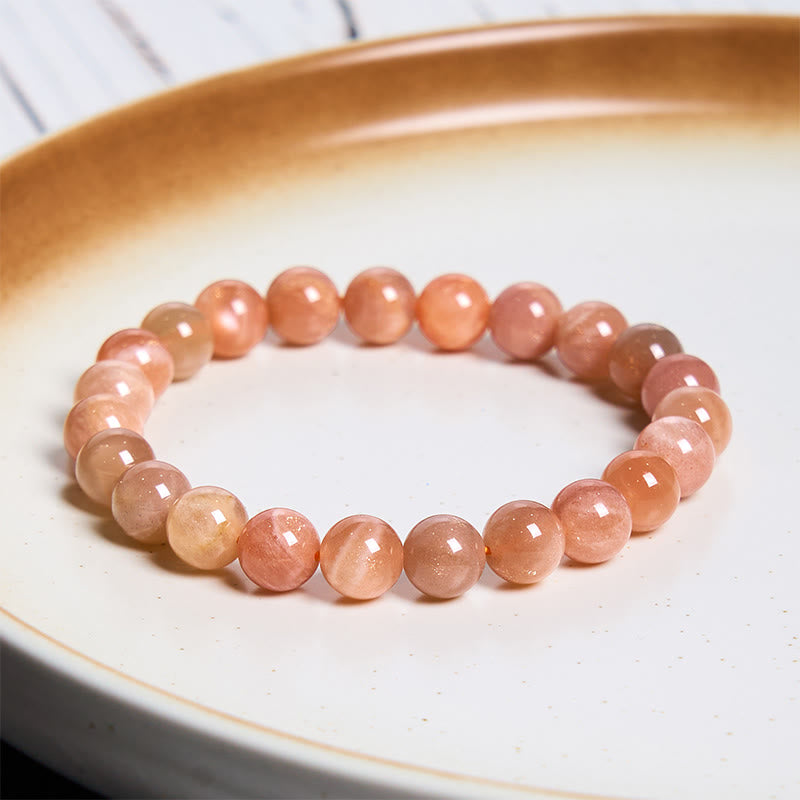 Buddha Stonesサンストーンポジティブブレスレット