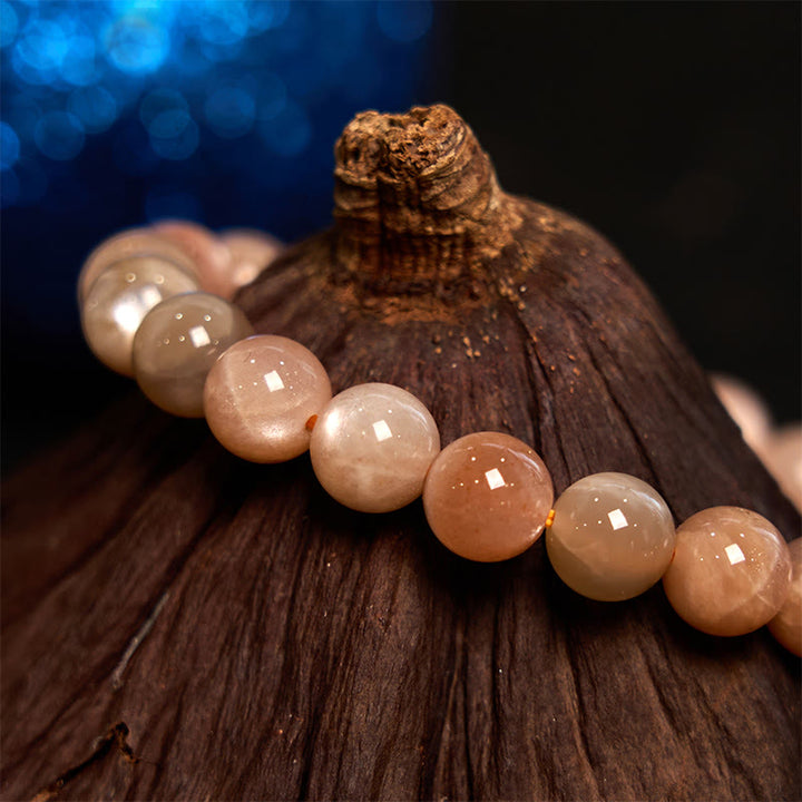 Buddha Stonesサンストーンポジティブブレスレット