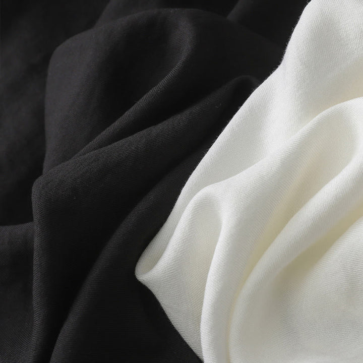 Buddha Stones無地ボタン長袖レディースシャツ - image 12