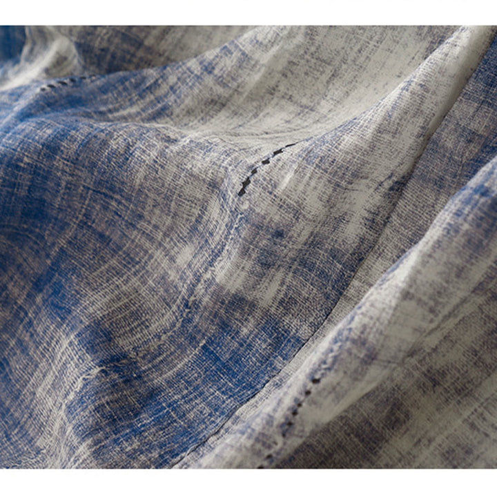 Buddha Stonesタイダイボタン 長袖コットンシャツ - image 12