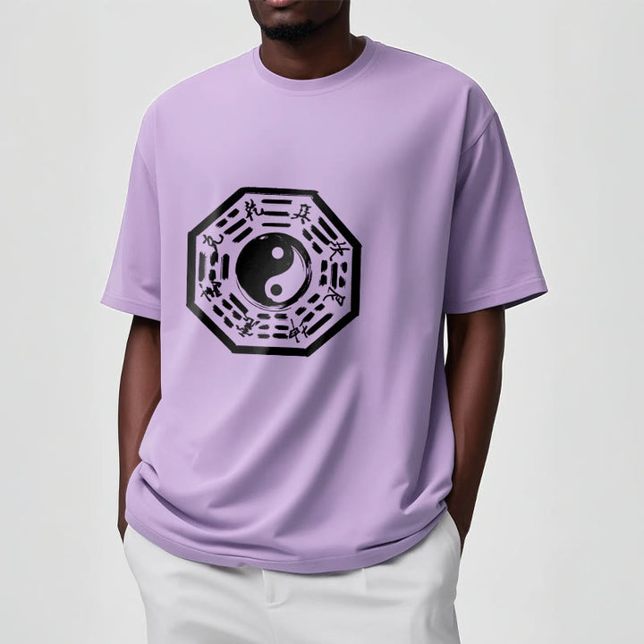 Buddha Stones八卦柄コットンTシャツ - image 18