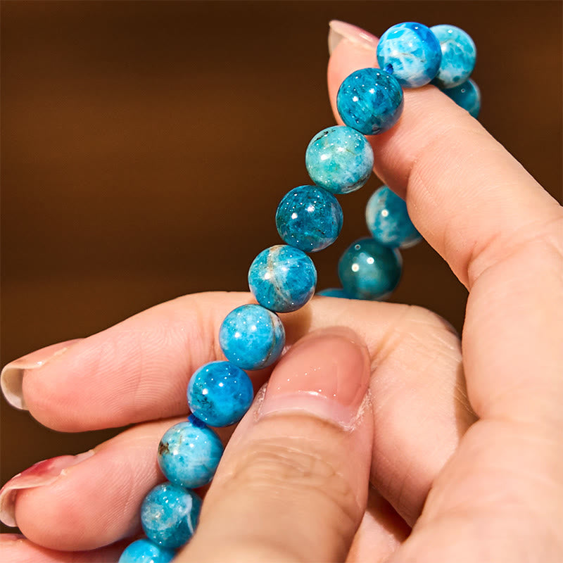 Buddha Stonesアパタイトモチベーションブレスレット