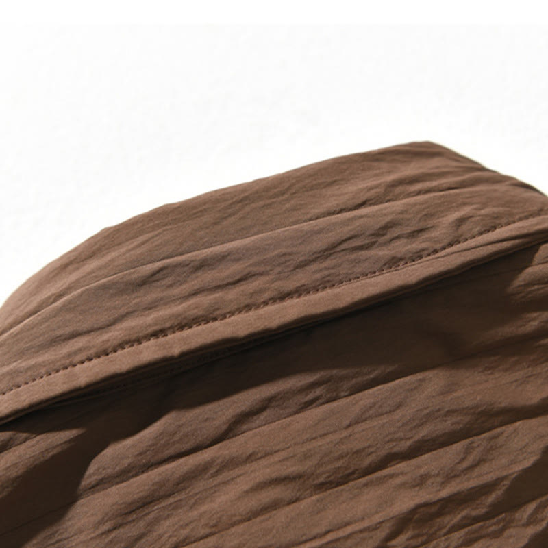 Buddha Stonesカジュアル 無地 長袖 メンズ シャツ ポケット付き - image 9