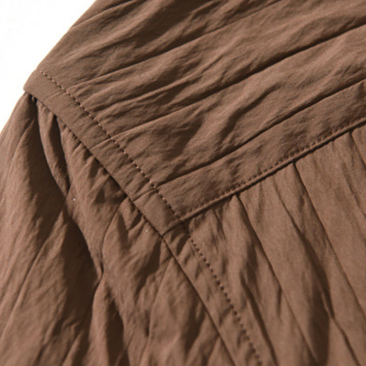 Buddha Stonesカジュアル 無地 長袖 メンズ シャツ ポケット付き - image 8