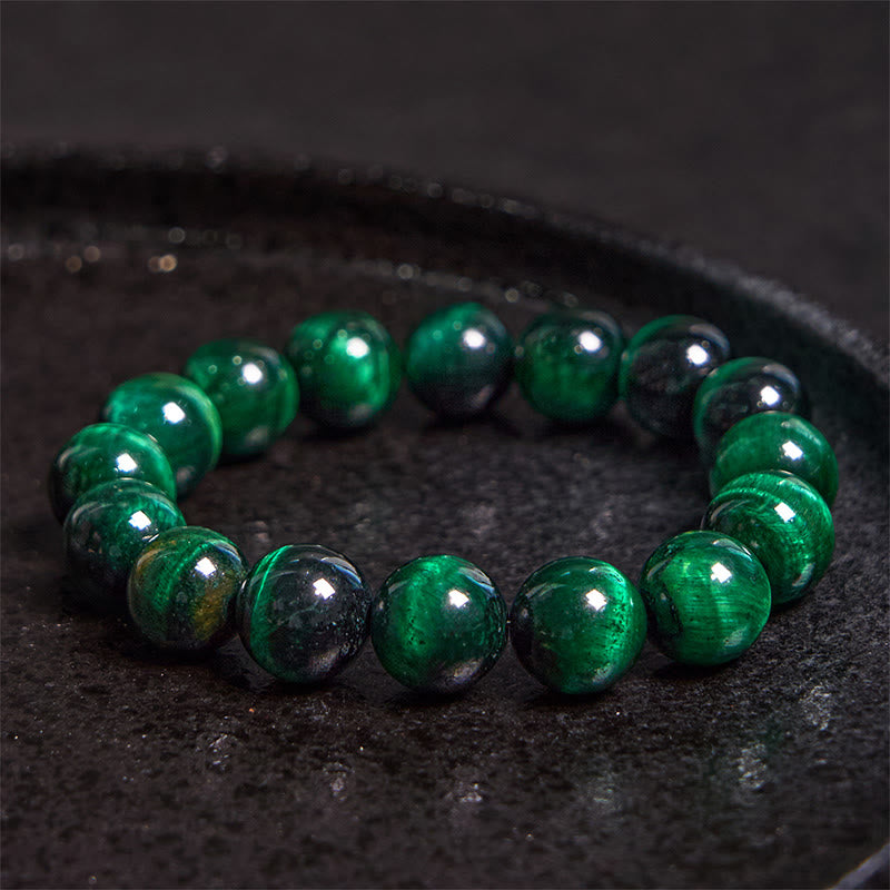 Buddha Stonesタイガーアイ成長ヒーリングエネルギーブレスレット