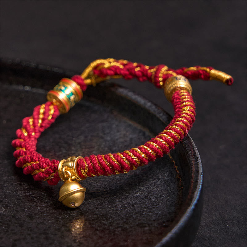 チベットのBuddha Stones、オーム・マニ・パドメ・フム彫刻、ザキラム女神の富のチャームお守りブレスレット - image 12