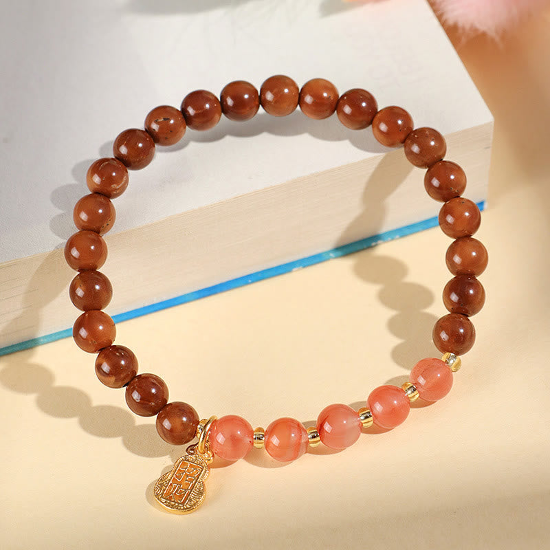 Buddha Stonesファントムシトリン ルチルクォーツ スーパーセブン クリスタル 自信と富を引き寄せるブレスレット