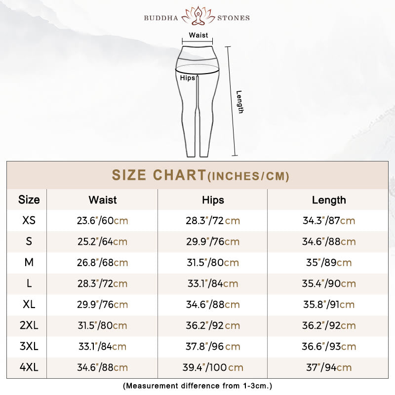 Buddha Stonesチェック柄プリント ジムレギンス レディース ヨガパンツ - image 8