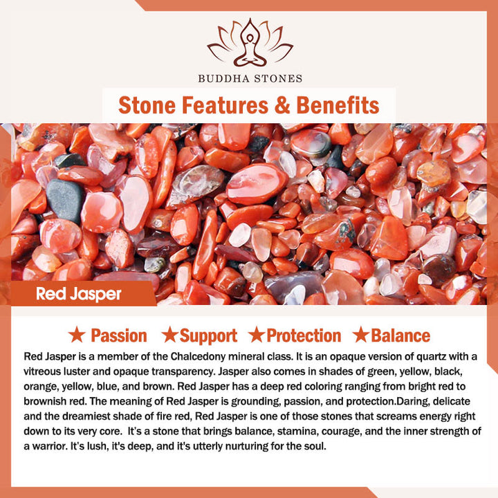 Buddha Stones 108マーラー数珠ビーズ 天然石 トパーズ レッドジャスパー グリーンジャスパー ロータス守護ブレスレット - image 8