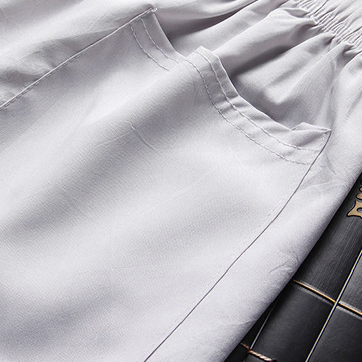 Buddha Stones中国の旧正月 刺繍 龍 カエルボタン 唐装 漢服 伝統制服 長袖 トップス パンツ 衣類 メンズセット