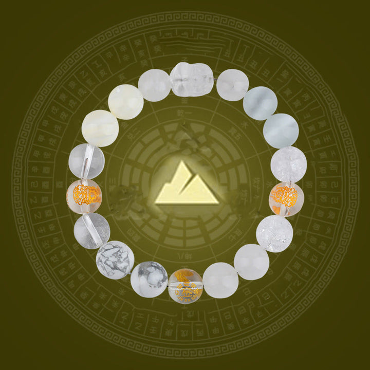Buddha Stones ヒキュウ 水晶 瑪瑙 金運 財運 風水 パワーストーン ブレスレット