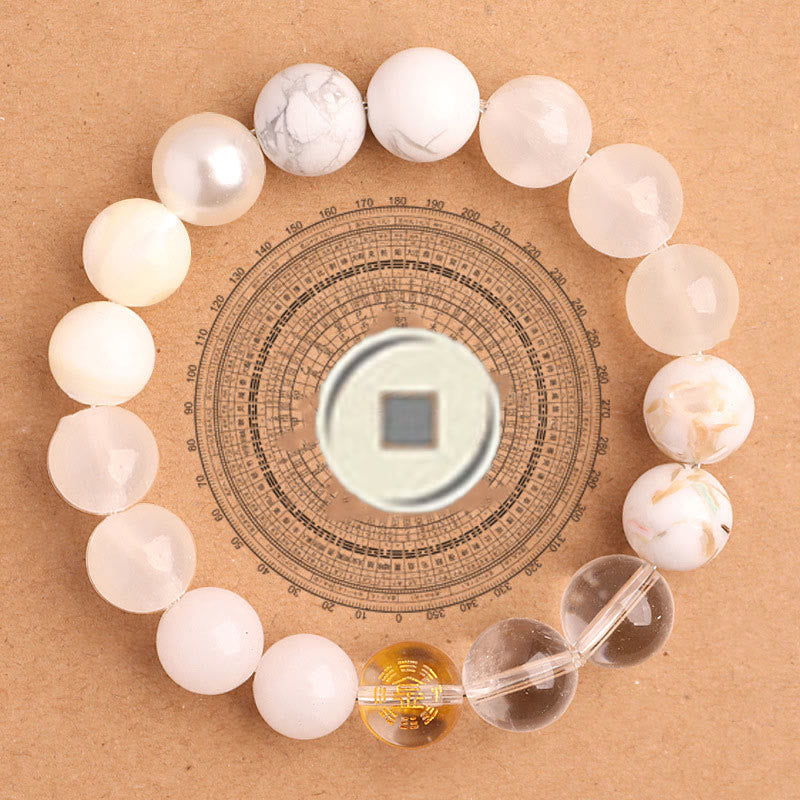 Buddha Stones 瑪瑙 運気バランス 癒し エネルギー 開運 ブレスレット - image 5