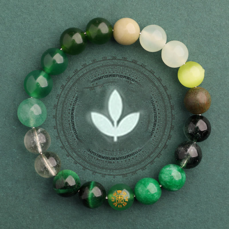 Buddha Stones 瑪瑙 運気バランス 癒し エネルギー 開運 ブレスレット