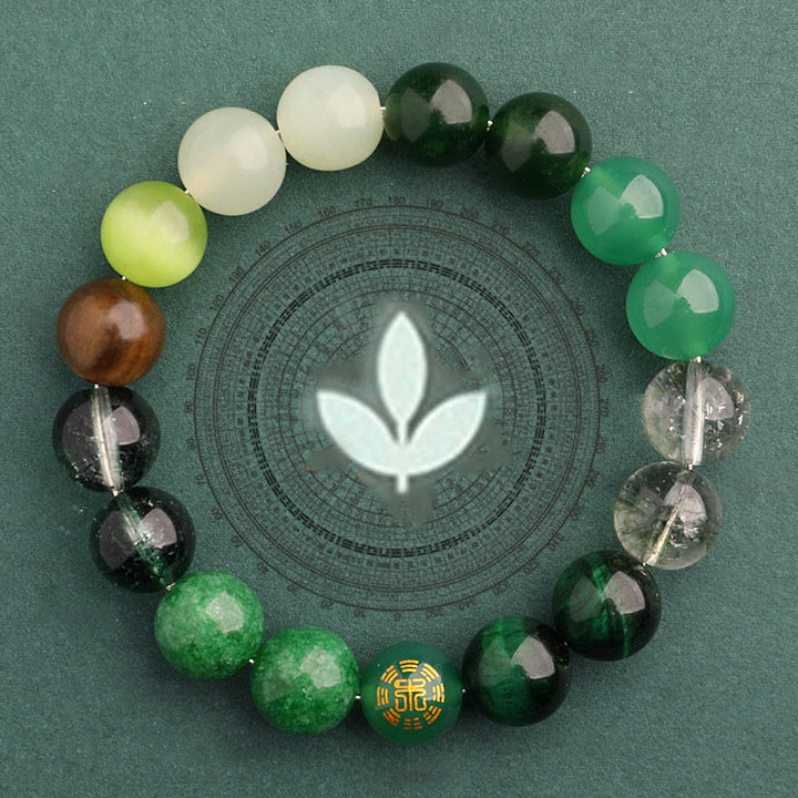 Buddha Stones 瑪瑙 運気バランス 癒し エネルギー 開運 ブレスレット
