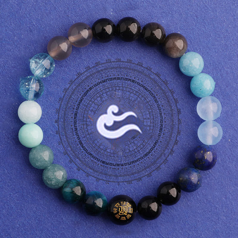 Buddha Stones 瑪瑙 運気バランス 癒し エネルギー 開運 ブレスレット