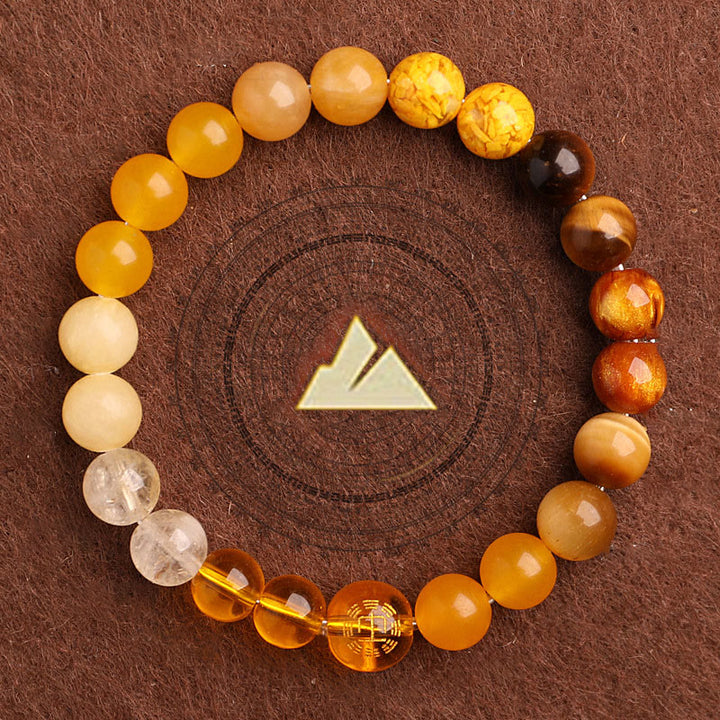 Buddha Stones 瑪瑙 運気バランス 癒し エネルギー 開運 ブレスレット