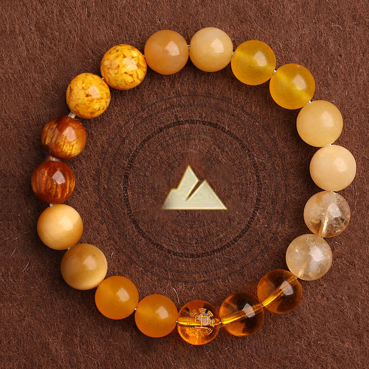 Buddha Stones 瑪瑙 運気バランス 癒し エネルギー 開運 ブレスレット
