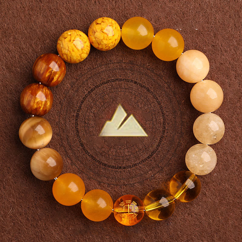 Buddha Stones 瑪瑙 運気バランス 癒し エネルギー 開運 ブレスレット