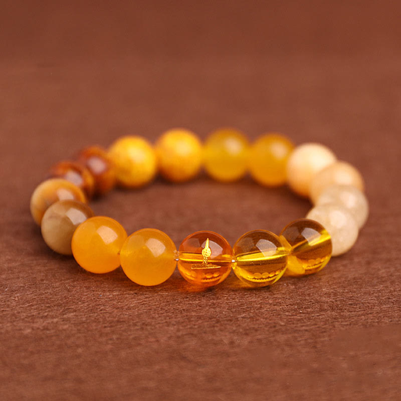Buddha Stones 瑪瑙 運気バランス 癒し エネルギー 開運 ブレスレット