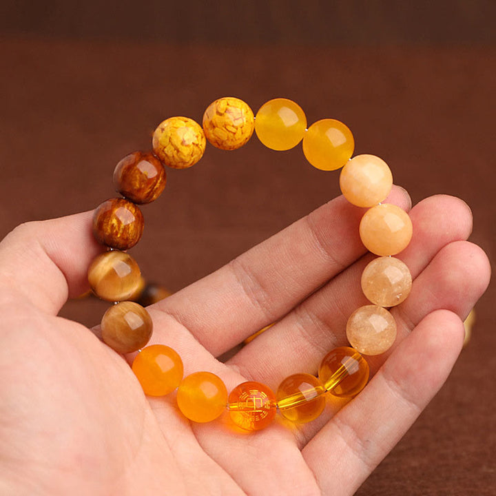Buddha Stones 瑪瑙 運気バランス 癒し エネルギー 開運 ブレスレット
