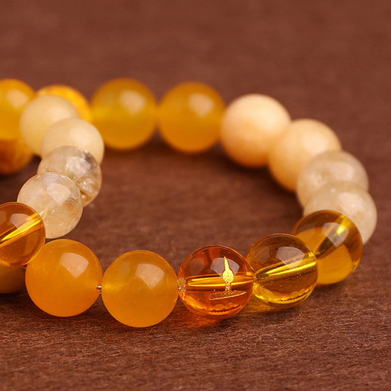 Buddha Stones 瑪瑙 運気バランス 癒し エネルギー 開運 ブレスレット