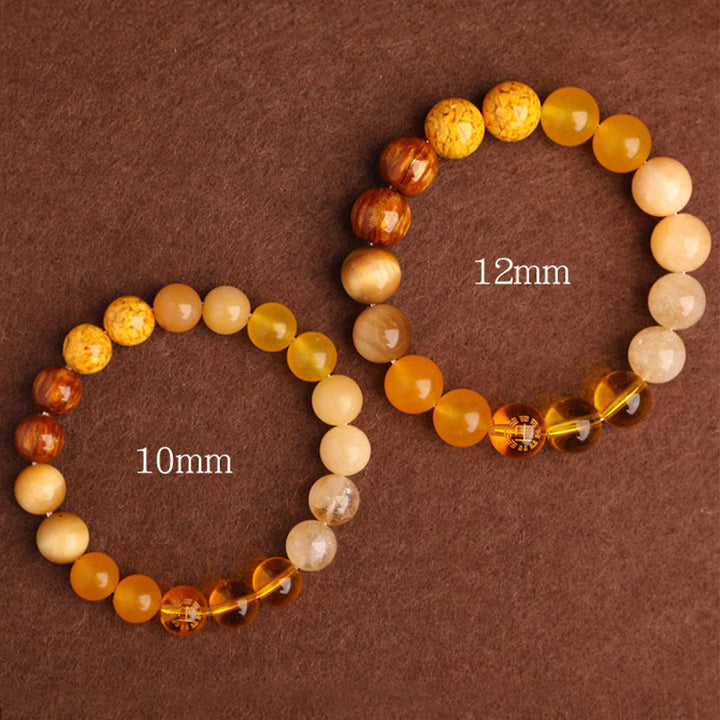 Buddha Stones 瑪瑙 運気バランス 癒し エネルギー 開運 ブレスレット