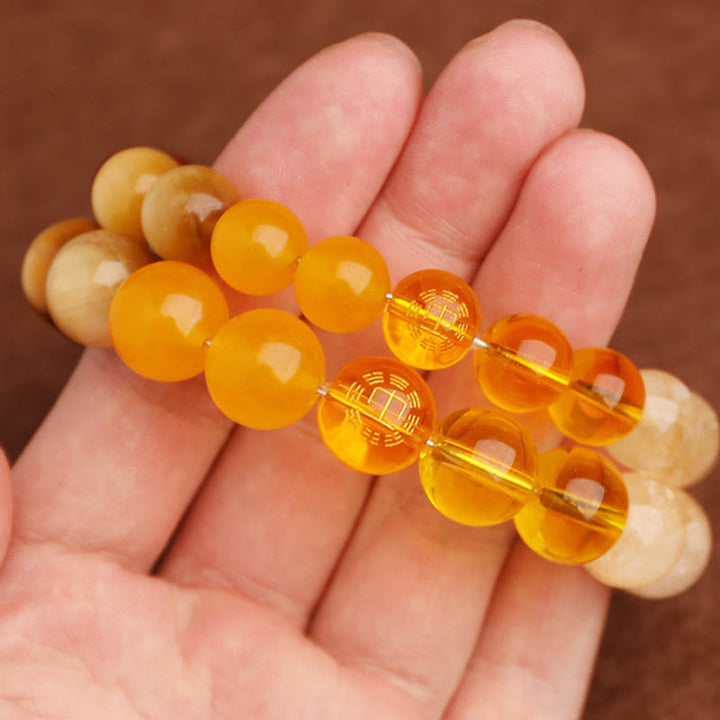 Buddha Stones 瑪瑙 運気バランス 癒し エネルギー 開運 ブレスレット - image 52