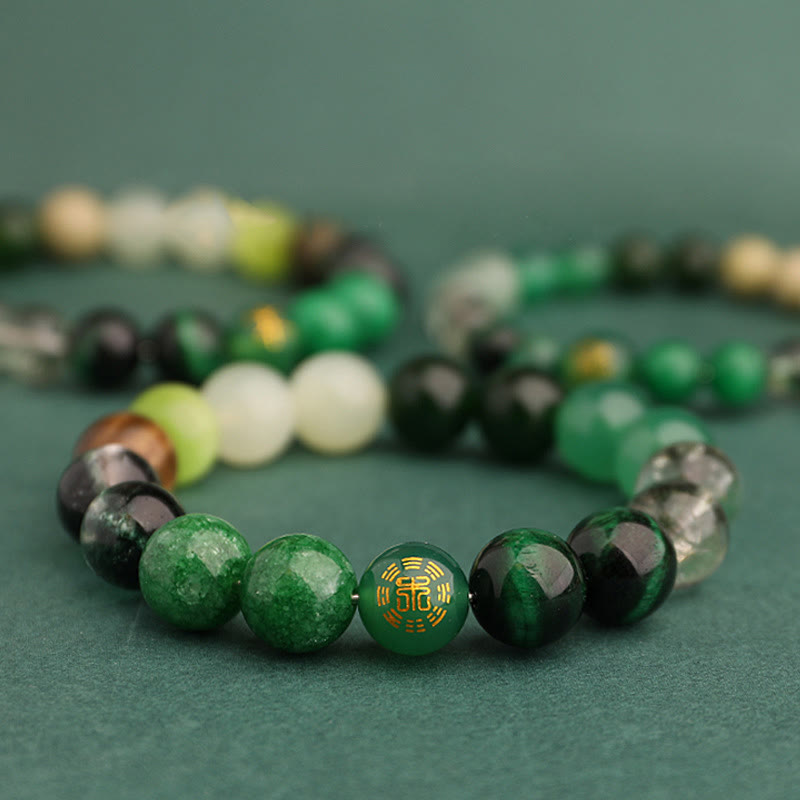 Buddha Stones 瑪瑙 運気バランス 癒し エネルギー 開運 ブレスレット