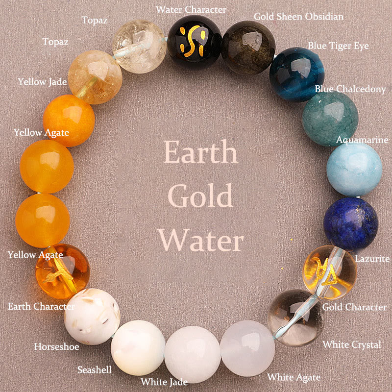 Buddha Stones 太陽石 瑪瑙 ブラックオニキス 知恵 守護 開運 パワーストーン ブレスレット