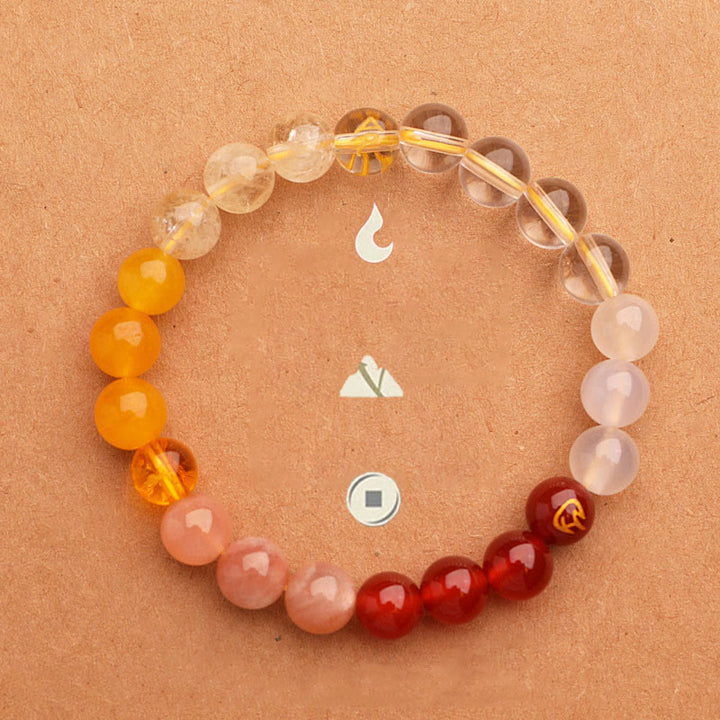 Buddha Stones 太陽石 瑪瑙 ブラックオニキス 知恵 守護 開運 パワーストーン ブレスレット