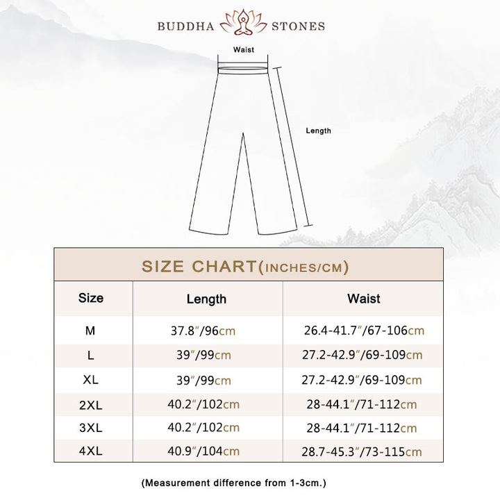 Buddha Stones2個 カエルボタン フーキャラクター ドラゴン 竹の葉 半袖シャツ パンツ メンズセット - image 6