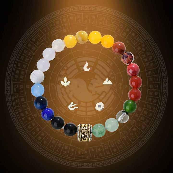 Buddha Stones 赤瑪瑙 金色 光沢 黒曜石 黄瑪瑙 開運 幸運 財運 パワーストーン ブレスレット