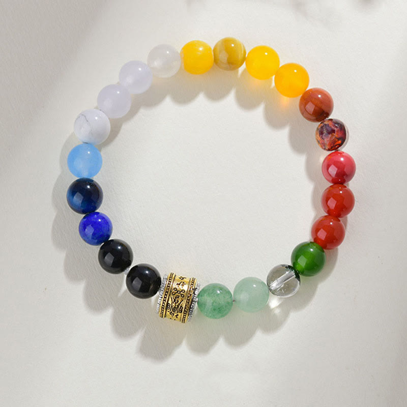Buddha Stones 赤瑪瑙 金色 光沢 黒曜石 黄瑪瑙 開運 幸運 財運 パワーストーン ブレスレット