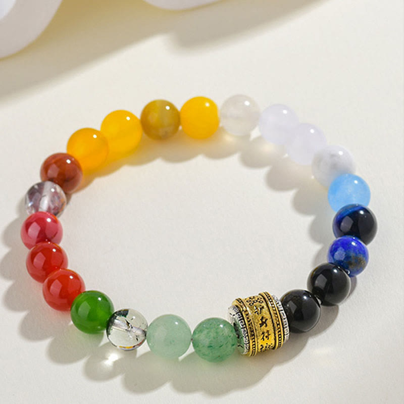 Buddha Stones 赤瑪瑙 金色 光沢 黒曜石 黄瑪瑙 開運 幸運 財運 パワーストーン ブレスレット