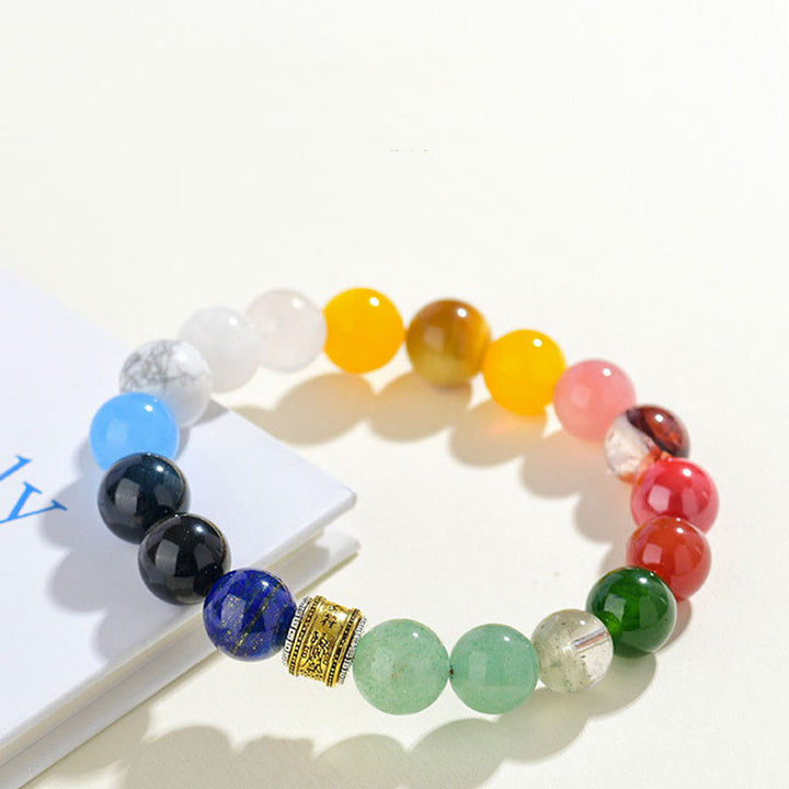 Buddha Stones 赤瑪瑙 金色 光沢 黒曜石 黄瑪瑙 開運 幸運 財運 パワーストーン ブレスレット - image 16