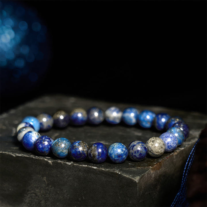Buddha Stonesラズライト ポジティブバランスブレスレット