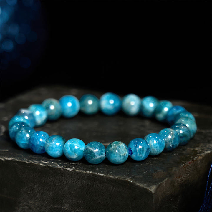 Buddha Stonesアパタイトモチベーションブレスレット