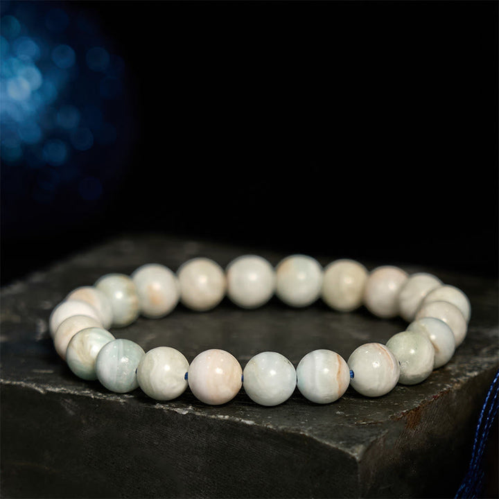 Buddha Stonesヘミモルファイト カームエネルギーブレスレット
