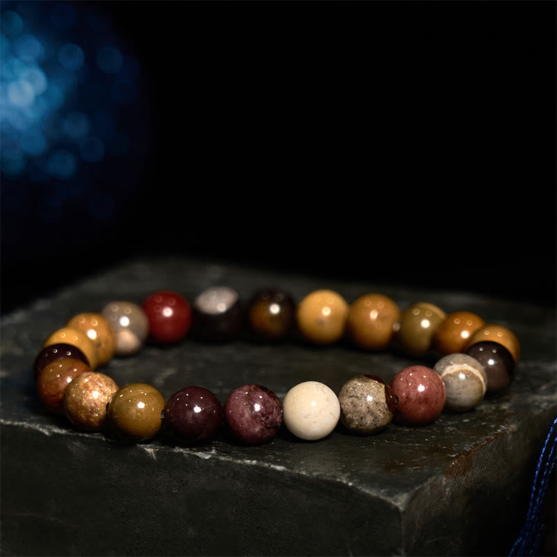 Buddha Stonesムーカイト 感情成長ブレスレット