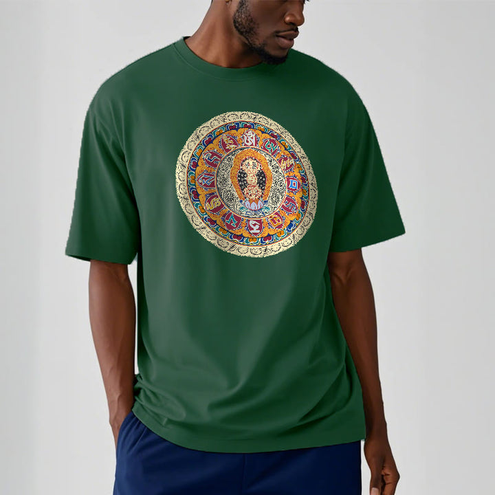 Buddha Stonesドルジェ金剛曼荼羅仏コットンTシャツ - image 9