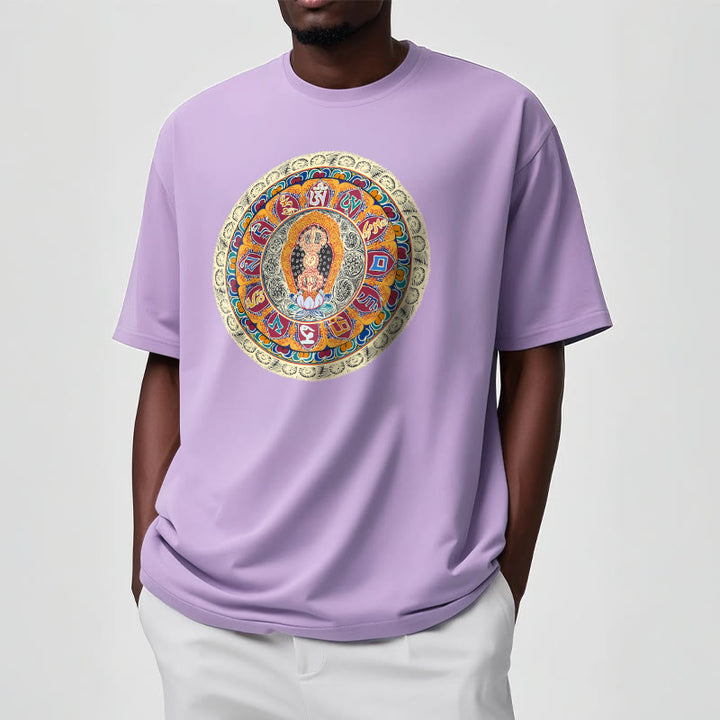 Buddha Stonesドルジェ金剛曼荼羅仏コットンTシャツ - image 16
