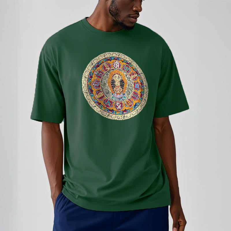 Buddha Stonesドルジェ金剛曼荼羅仏コットンTシャツ - image 8